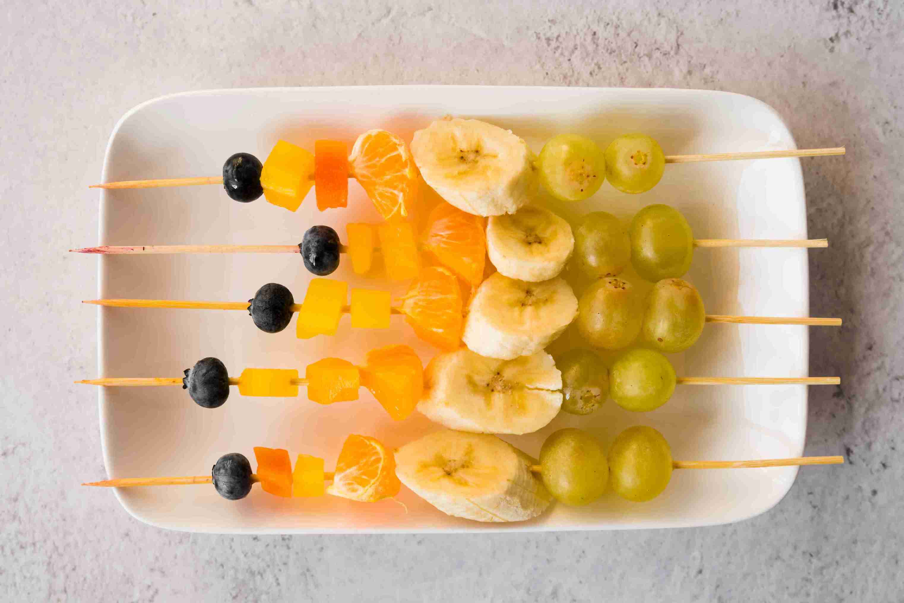Mini Fruit Skewers